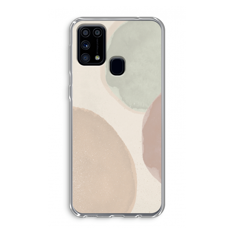 Geo #8: Samsung Galaxy M31 Transparant Hoesje