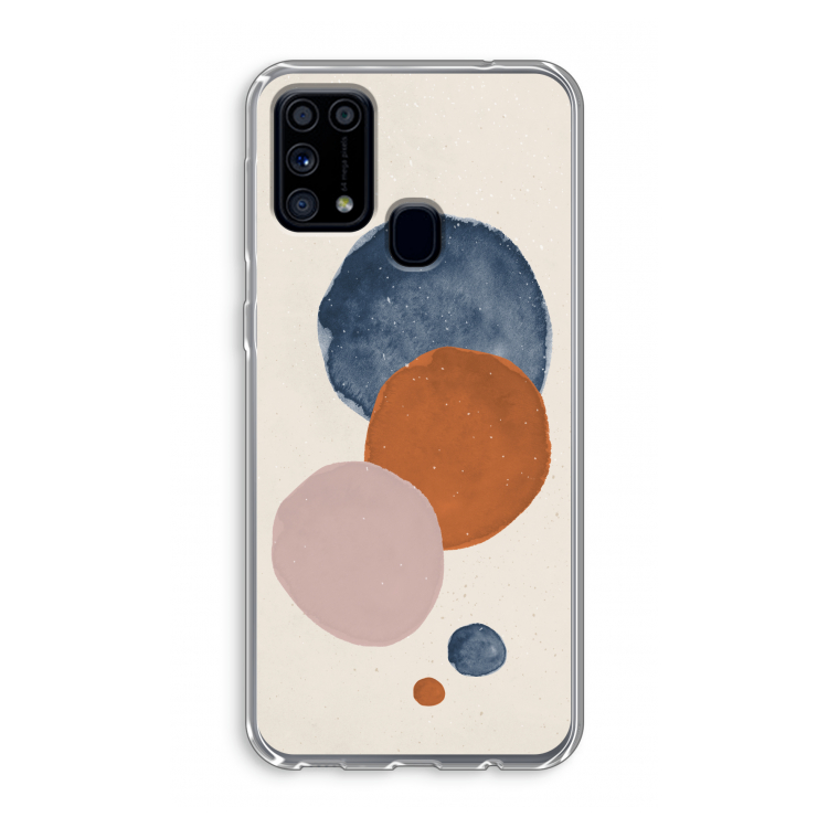 Geo #4: Samsung Galaxy M31 Transparant Hoesje