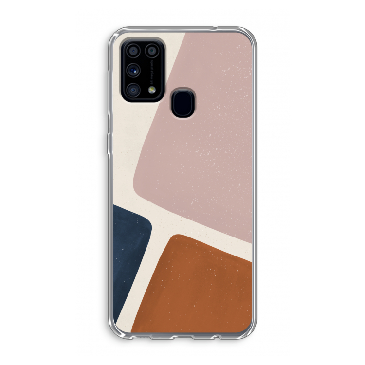 Geo #2: Samsung Galaxy M31 Transparant Hoesje