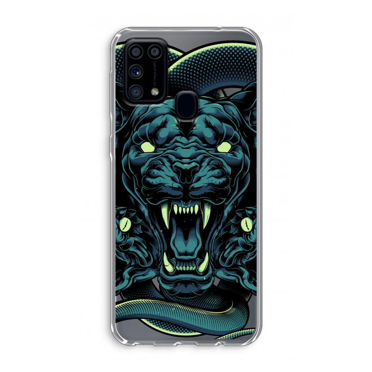 Cougar and Vipers: Samsung Galaxy M31 Transparant Hoesje