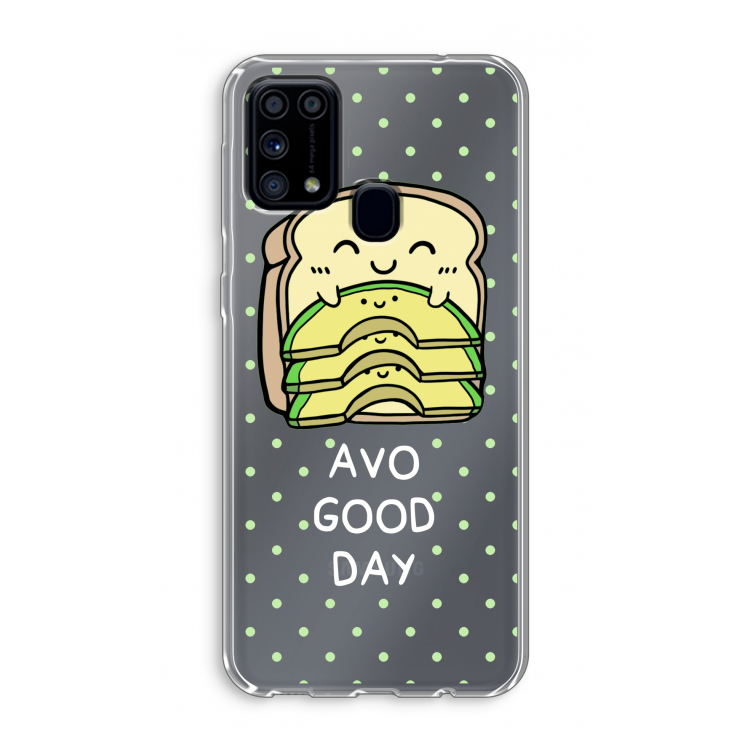Avo Good Day: Samsung Galaxy M31 Transparant Hoesje