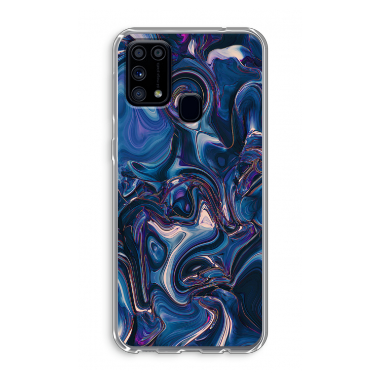 Mirrored Mirage: Samsung Galaxy M31 Transparant Hoesje