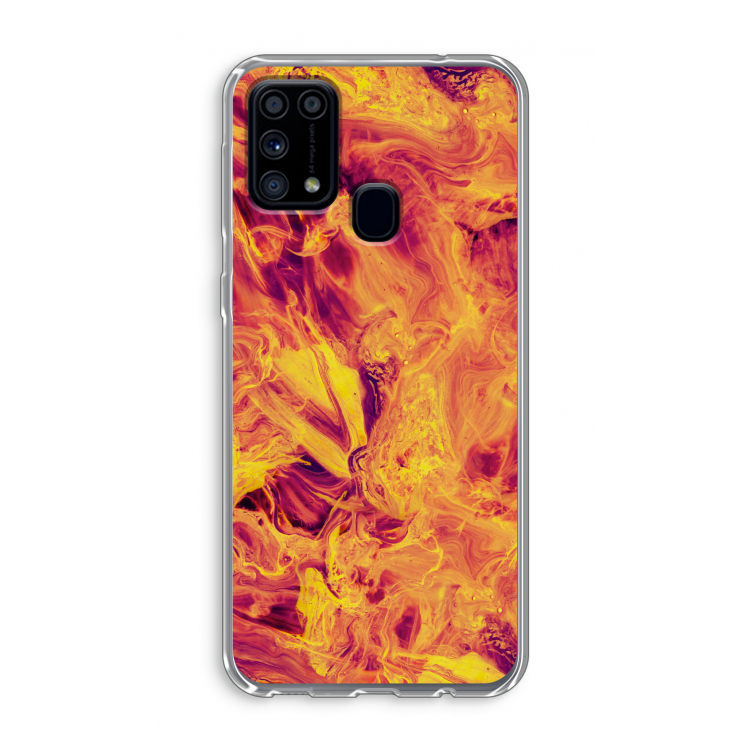 Eternal Fire: Samsung Galaxy M31 Transparant Hoesje
