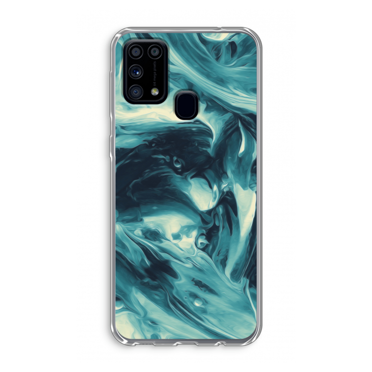 Dreaming About Whales: Samsung Galaxy M31 Transparant Hoesje