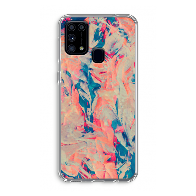 Alone: Samsung Galaxy M31 Transparant Hoesje