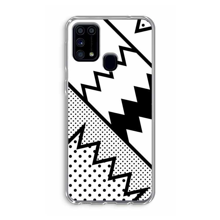Pop Art #5: Samsung Galaxy M31 Transparant Hoesje