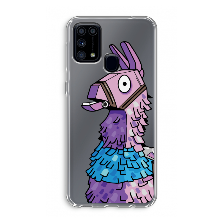 Lama: Samsung Galaxy M31 Transparant Hoesje