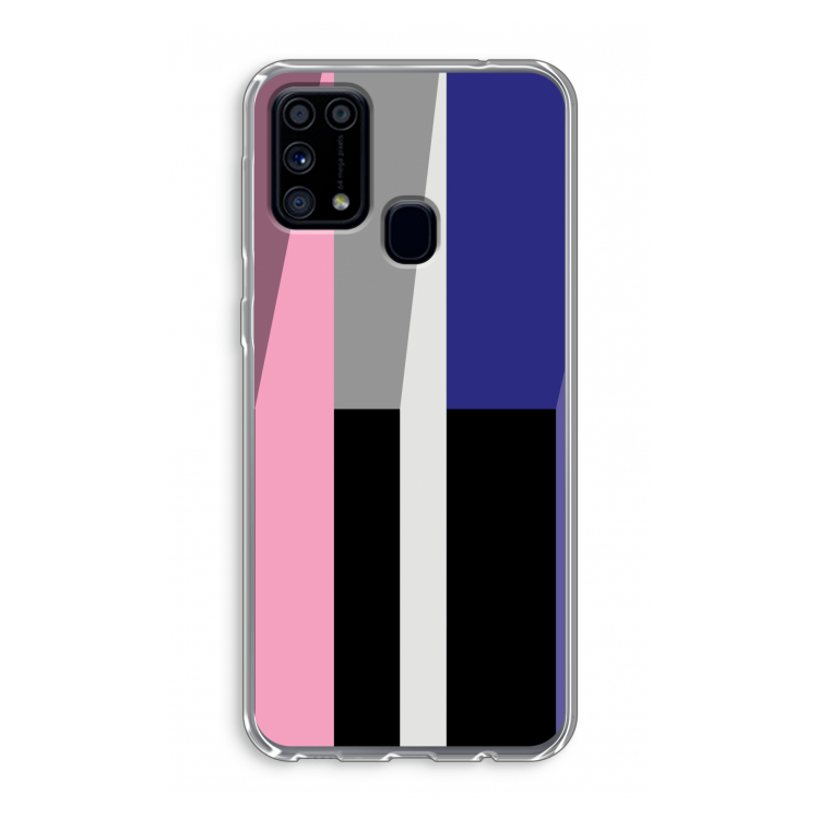 Gestalte 4: Samsung Galaxy M31 Transparant Hoesje