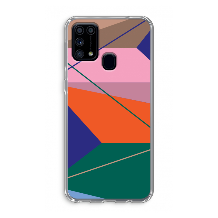 Gestalte 1: Samsung Galaxy M31 Transparant Hoesje