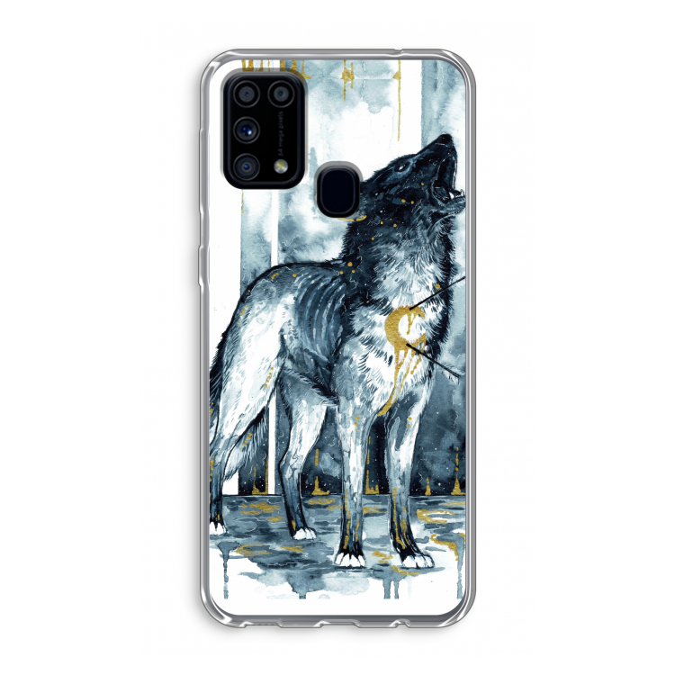 Bleeding Soul: Samsung Galaxy M31 Transparant Hoesje