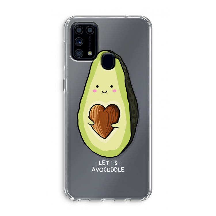 Avocuddle: Samsung Galaxy M31 Transparant Hoesje