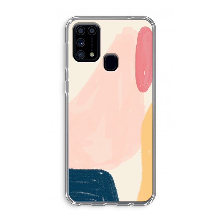 Saturday Flow: Samsung Galaxy M31 Transparant Hoesje