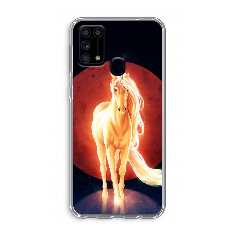 Last Unicorn: Samsung Galaxy M31 Transparant Hoesje