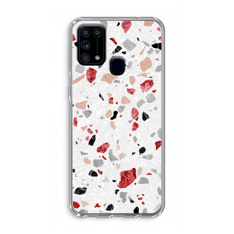 Terrazzo N°12: Samsung Galaxy M31 Transparant Hoesje