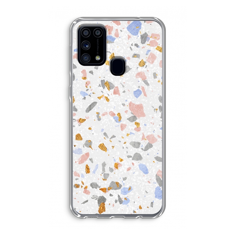 Terrazzo N°8: Samsung Galaxy M31 Transparant Hoesje