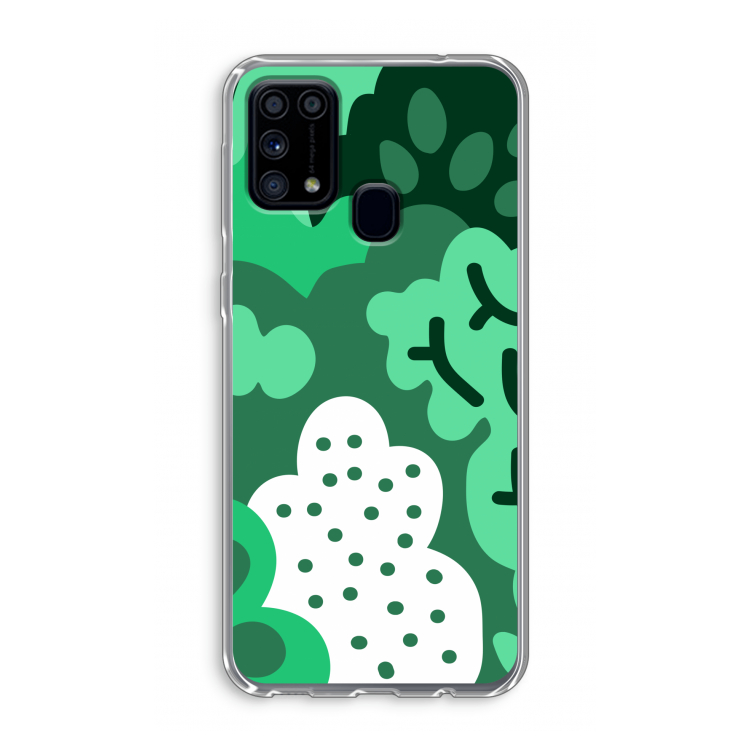 Bushes: Samsung Galaxy M31 Transparant Hoesje