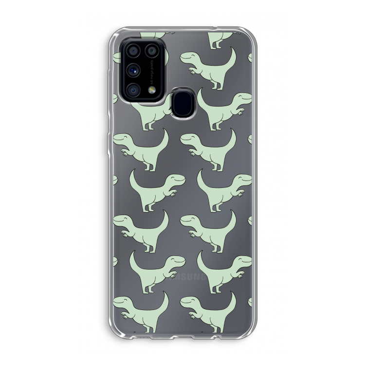 Dinos: Samsung Galaxy M31 Transparant Hoesje