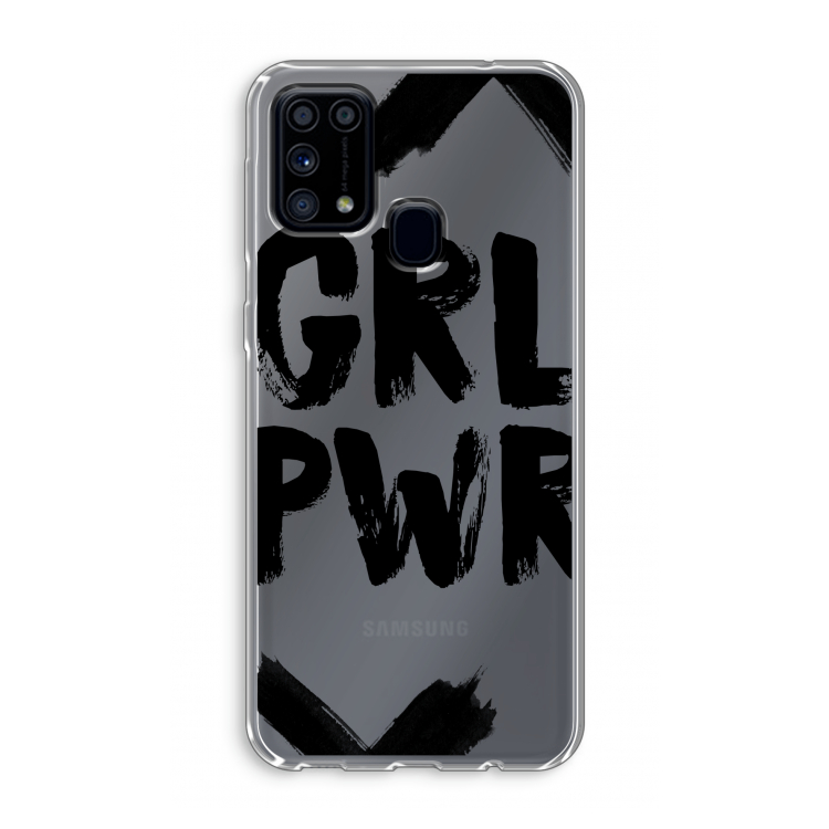 Girl Power #2: Samsung Galaxy M31 Transparant Hoesje