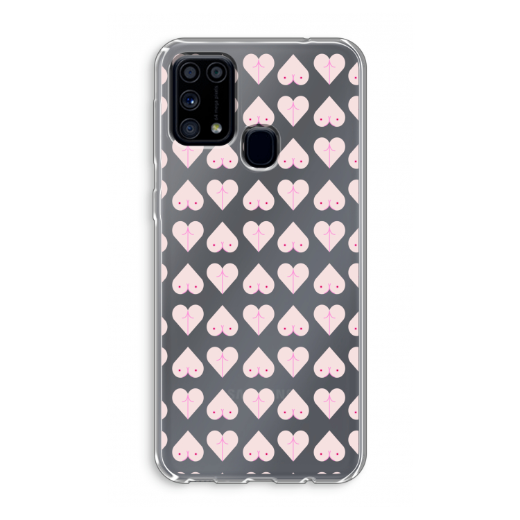 Ass 'n Titties: Samsung Galaxy M31 Transparant Hoesje