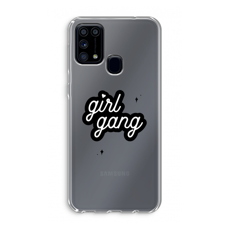 Girl Gang: Samsung Galaxy M31 Transparant Hoesje