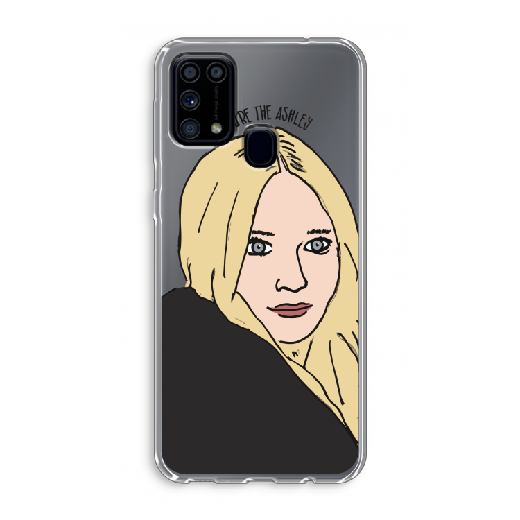 Ashley: Samsung Galaxy M31 Transparant Hoesje