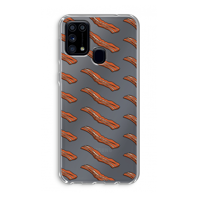 Bacon to my eggs #2: Samsung Galaxy M31 Transparant Hoesje