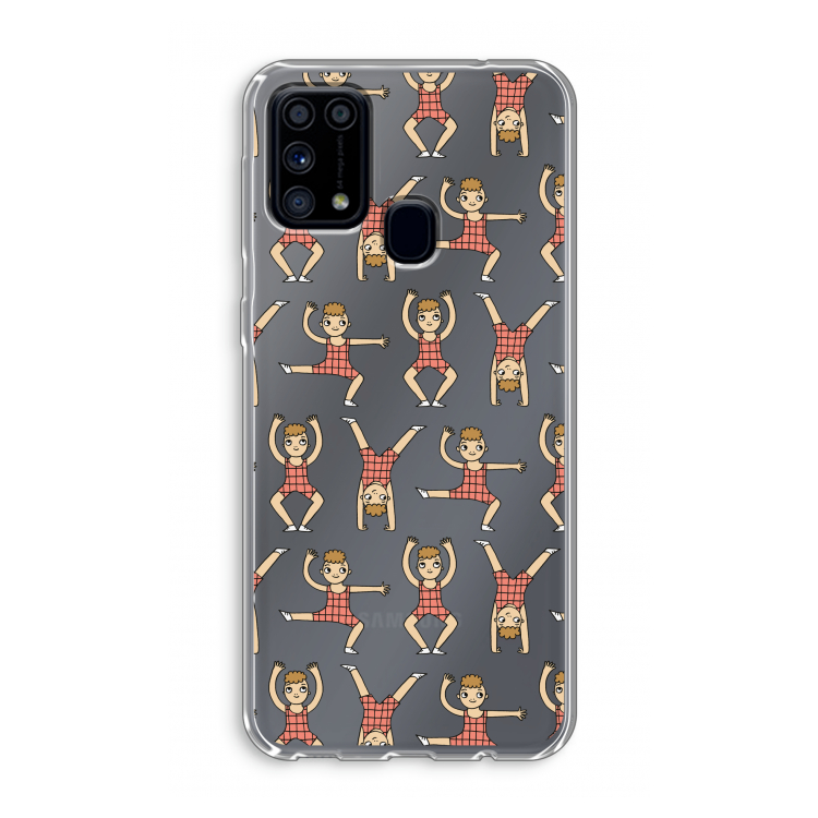 Gymboys: Samsung Galaxy M31 Transparant Hoesje