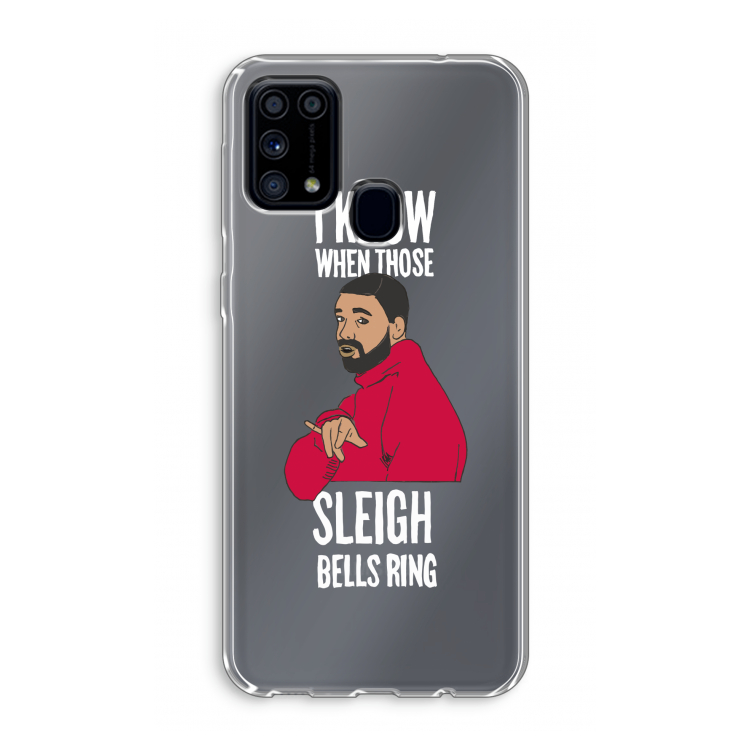 Sleigh Bells Ring: Samsung Galaxy M31 Transparant Hoesje