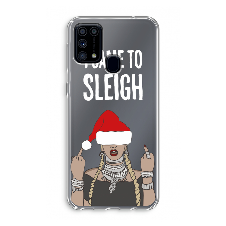 Came To Sleigh: Samsung Galaxy M31 Transparant Hoesje