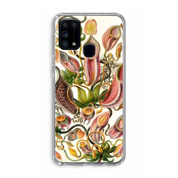 Haeckel Nepenthaceae: Samsung Galaxy M31 Transparant Hoesje