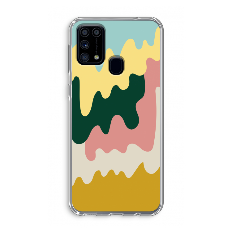 Baar B: Samsung Galaxy M31 Transparant Hoesje