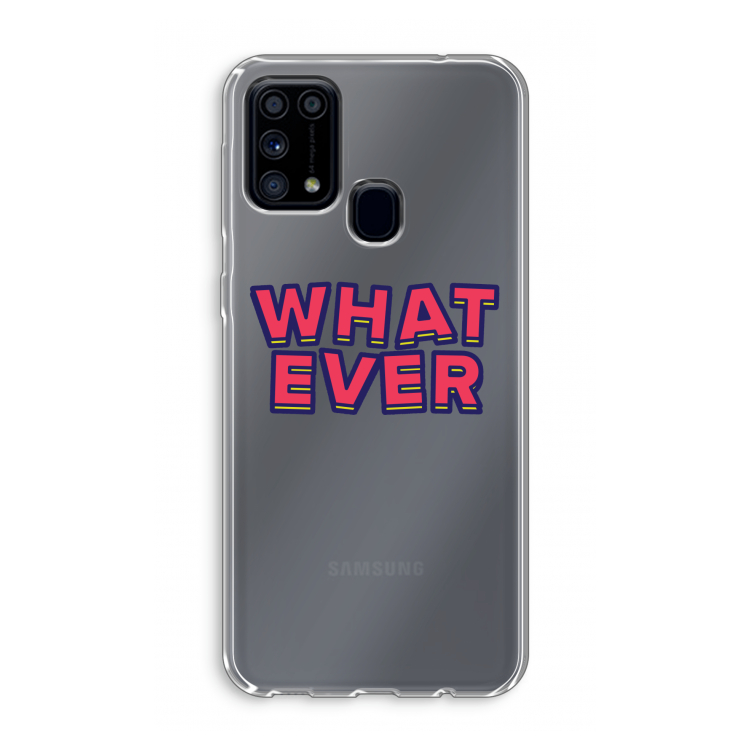 Whatever: Samsung Galaxy M31 Transparant Hoesje