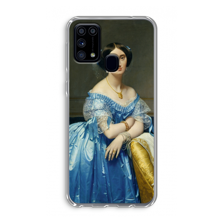 Eleonore: Samsung Galaxy M31 Transparant Hoesje