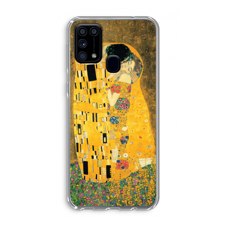 Der Kuss: Samsung Galaxy M31 Transparant Hoesje
