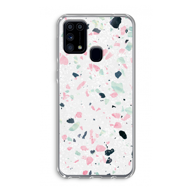 Terrazzo N°3: Samsung Galaxy M31 Transparant Hoesje