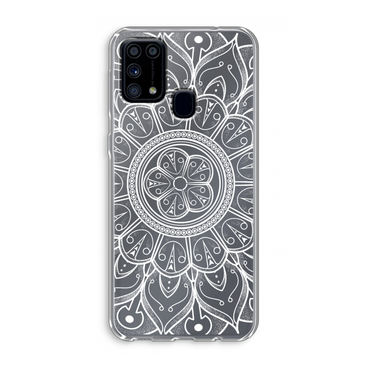 Roses Are Red: Samsung Galaxy M31 Transparant Hoesje
