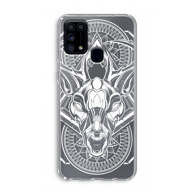 Oh Deer: Samsung Galaxy M31 Transparant Hoesje