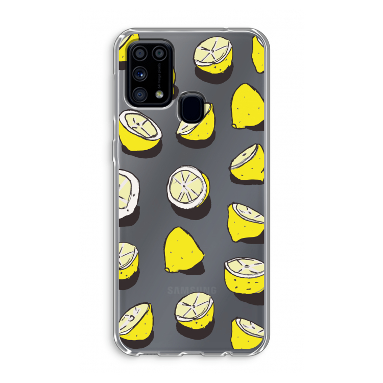 When Life Gives You Lemons...: Samsung Galaxy M31 Transparant Hoesje