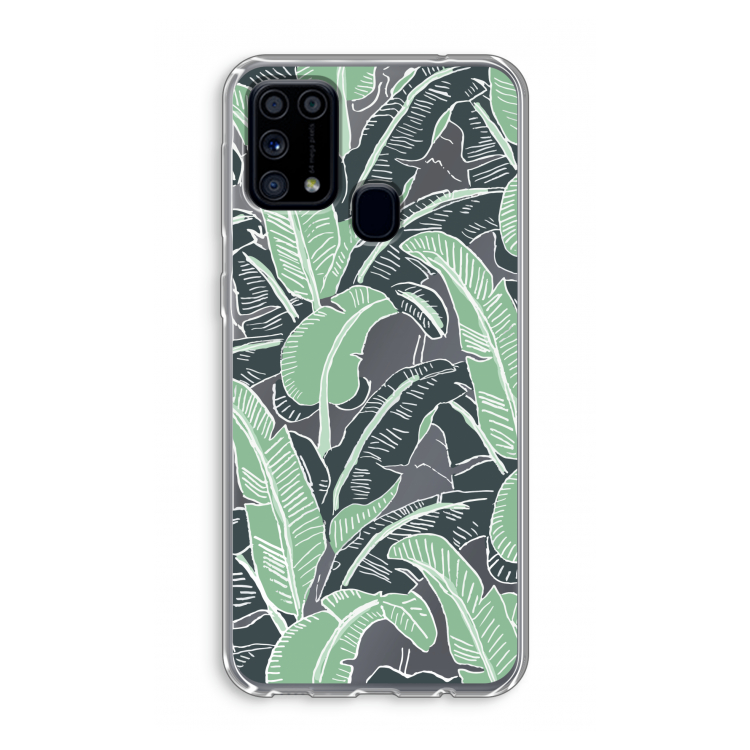 This Sh*t Is Bananas: Samsung Galaxy M31 Transparant Hoesje