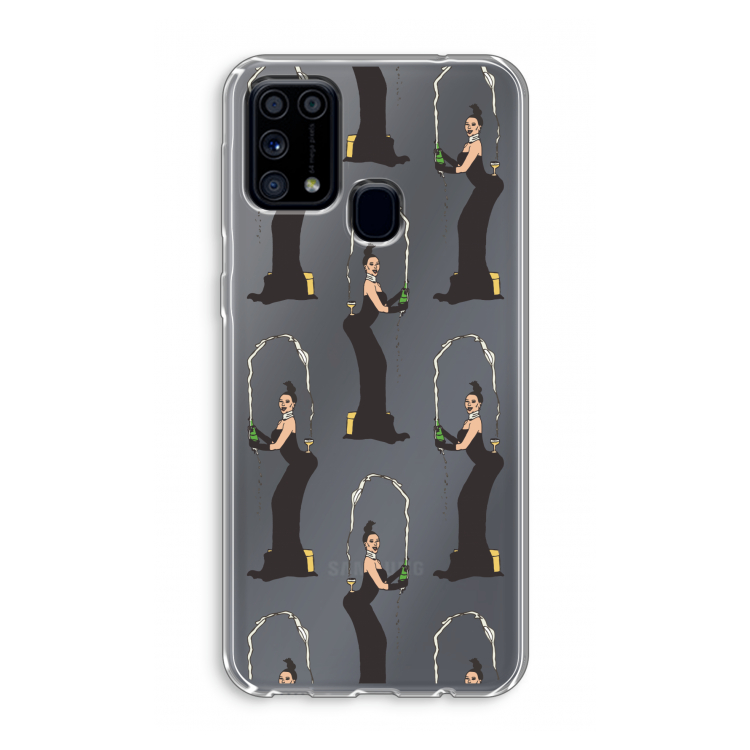 Pop Some Kim: Samsung Galaxy M31 Transparant Hoesje