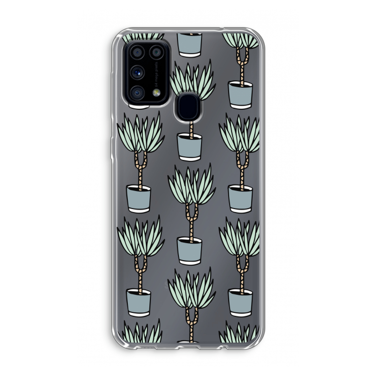 Boompje: Samsung Galaxy M31 Transparant Hoesje