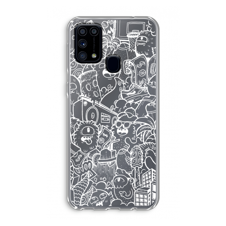 Vexx City #2: Samsung Galaxy M31 Transparant Hoesje