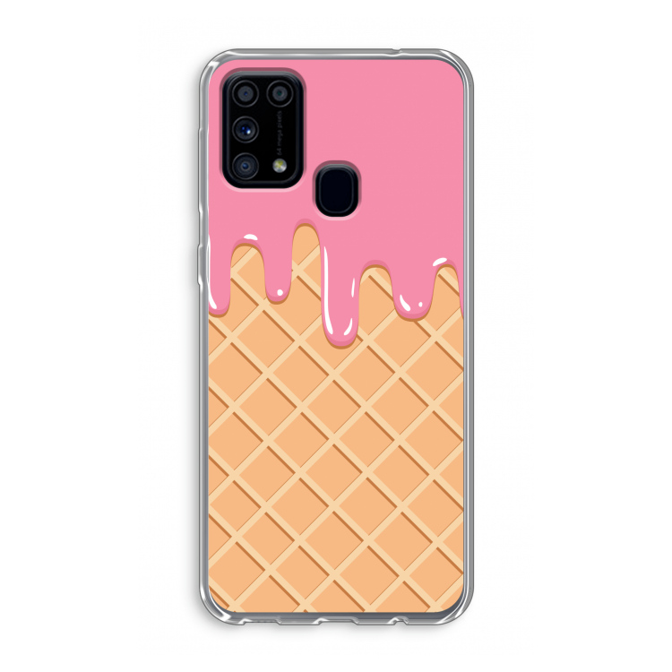Ice cream: Samsung Galaxy M31 Transparant Hoesje