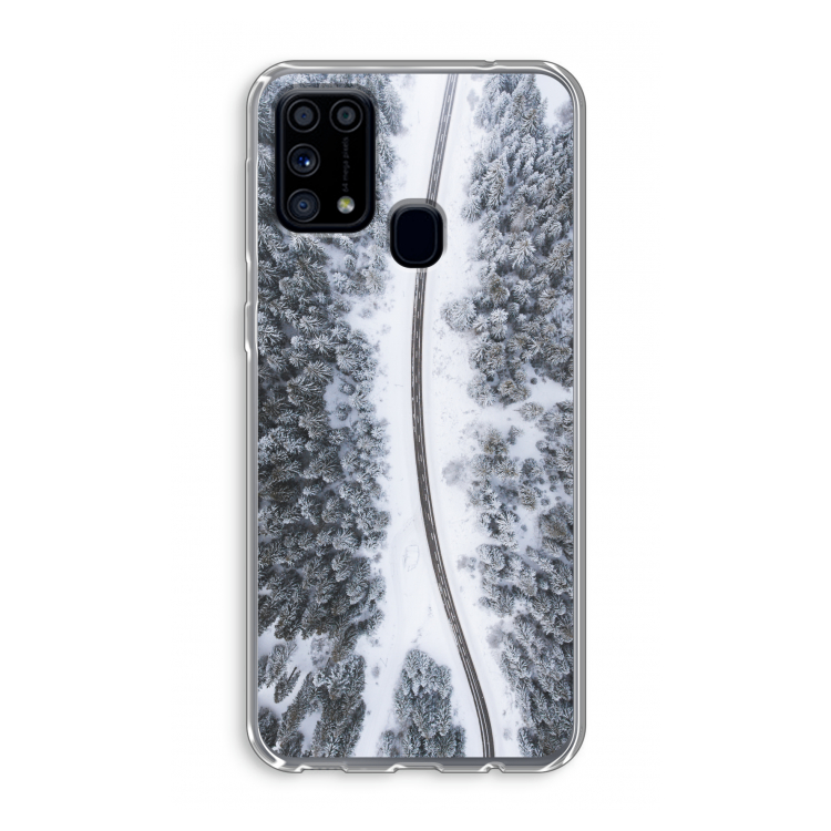 Snøfall: Samsung Galaxy M31 Transparant Hoesje