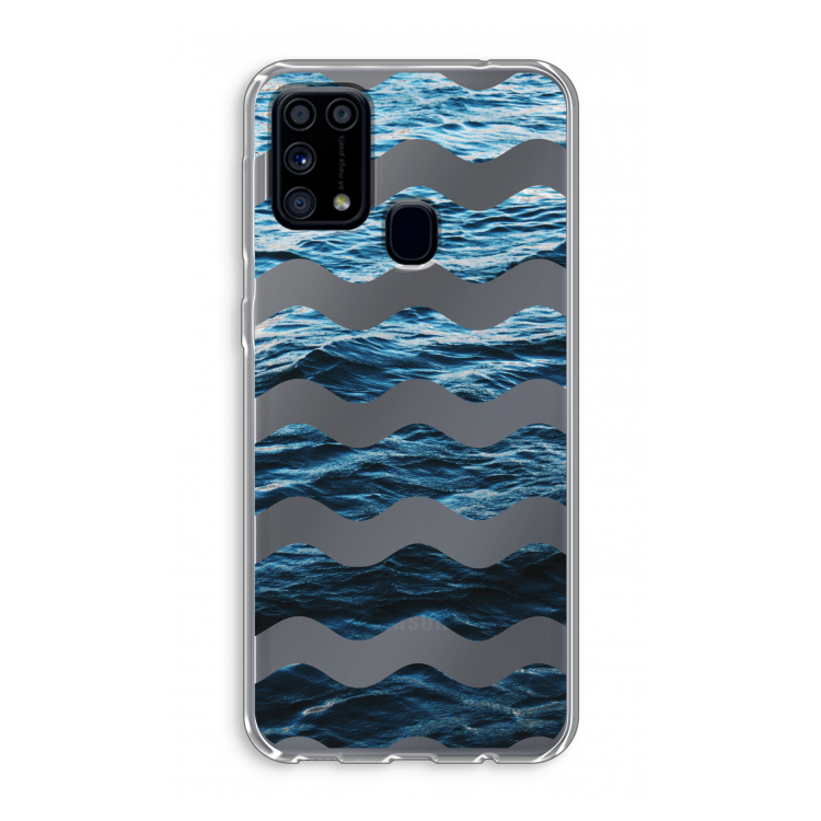 Oceaan: Samsung Galaxy M31 Transparant Hoesje