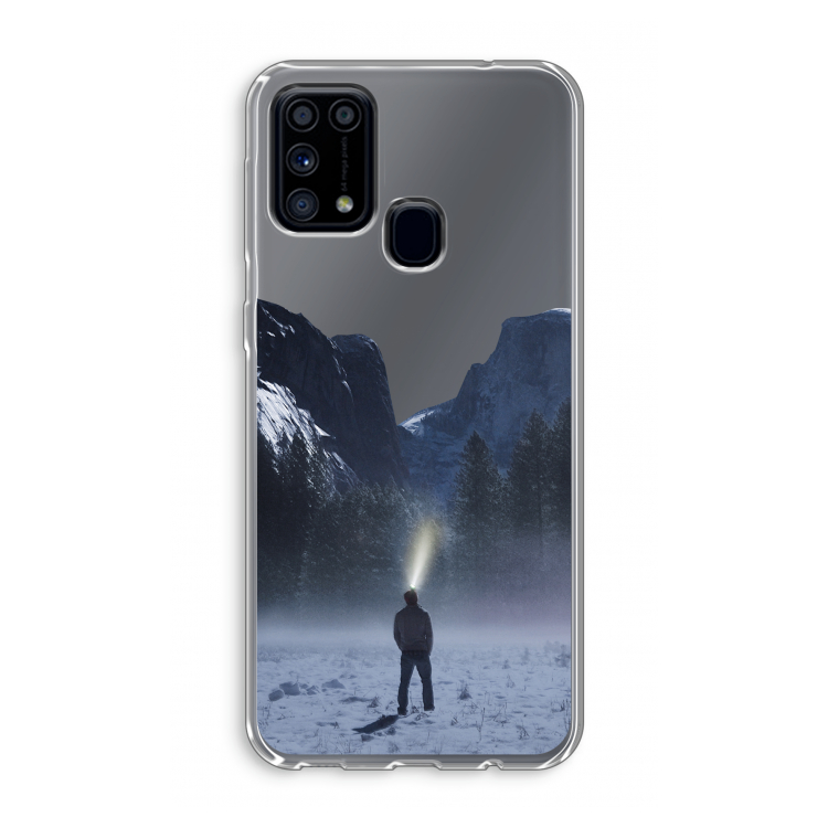 Wanderlust: Samsung Galaxy M31 Transparant Hoesje