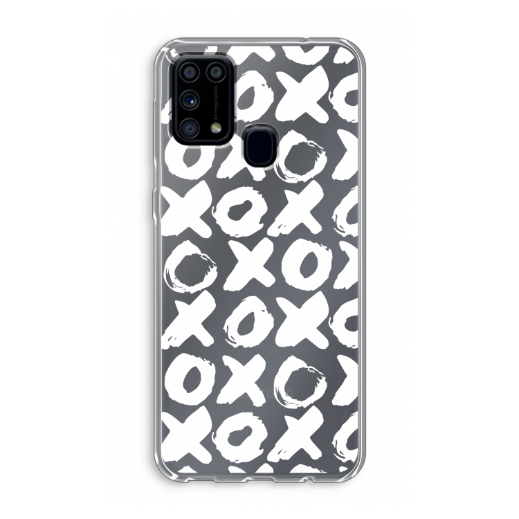 XOXO: Samsung Galaxy M31 Transparant Hoesje