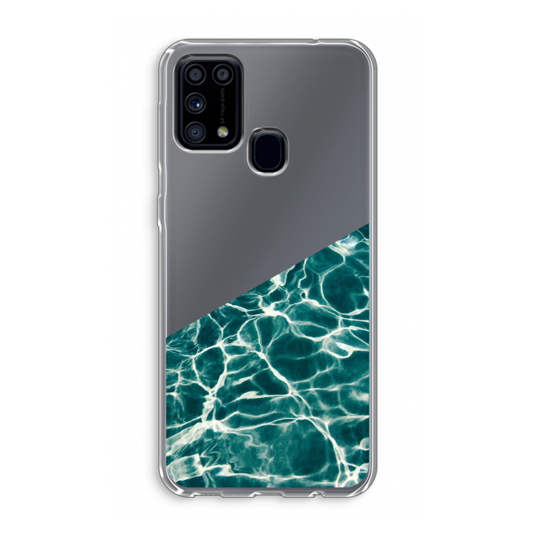 Weerkaatsing water: Samsung Galaxy M31 Transparant Hoesje