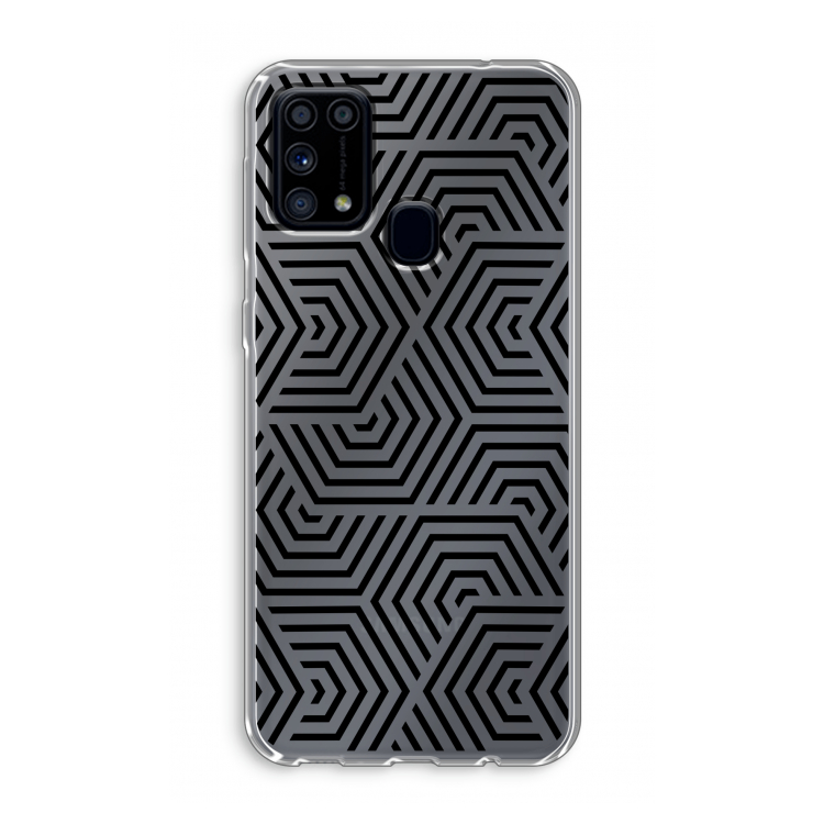 Magic pattern: Samsung Galaxy M31 Transparant Hoesje