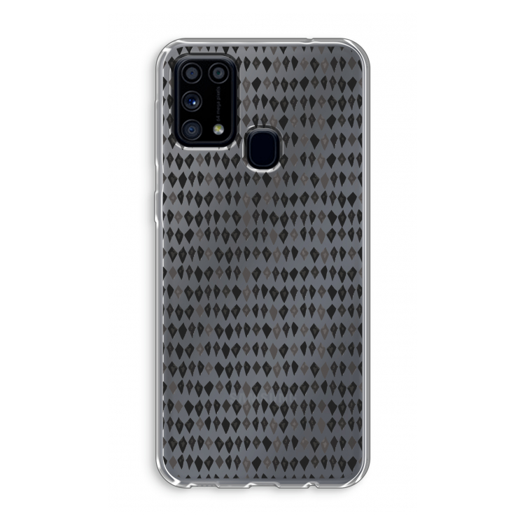 Crazy shapes: Samsung Galaxy M31 Transparant Hoesje